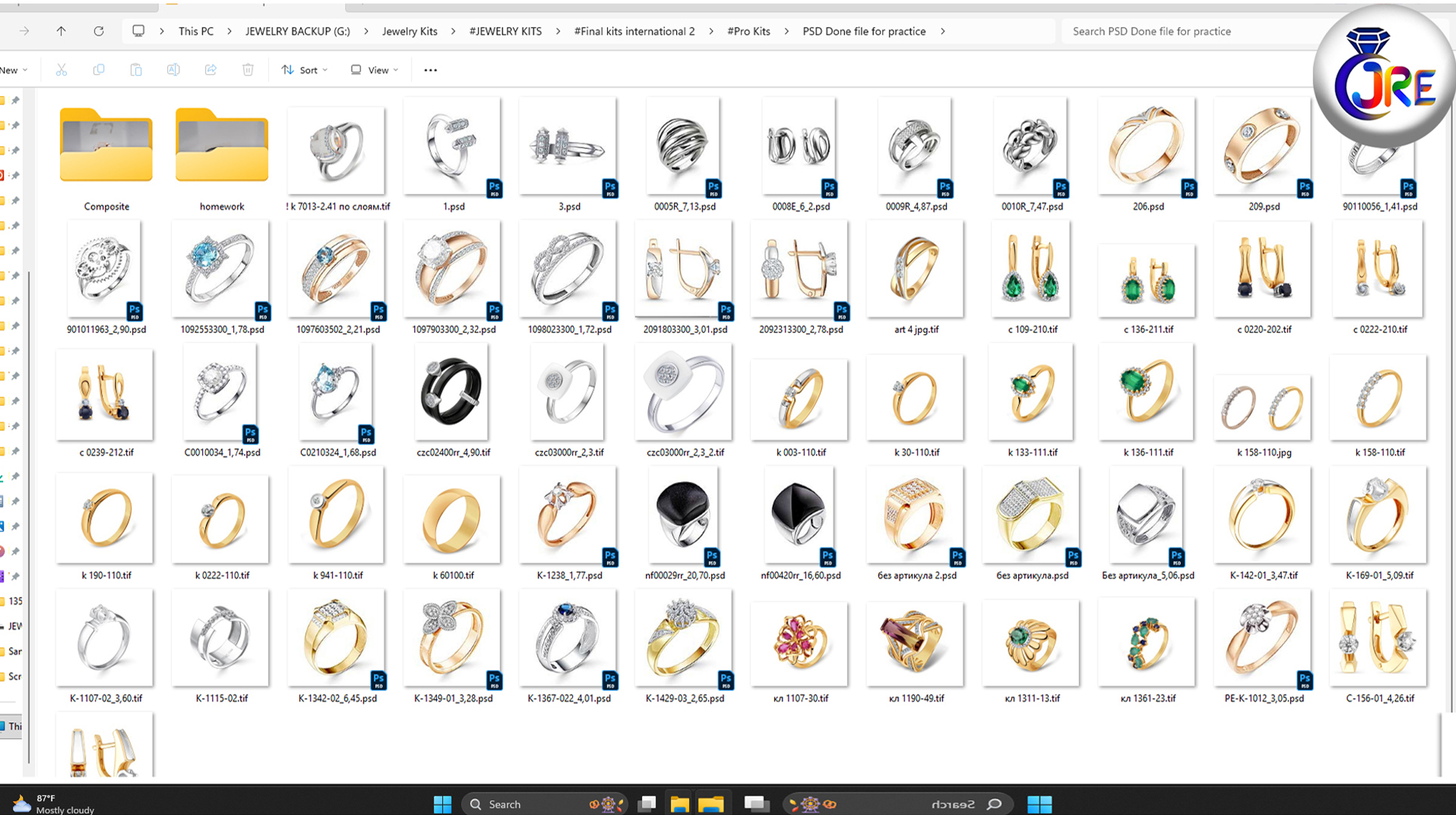 jewelry practice images